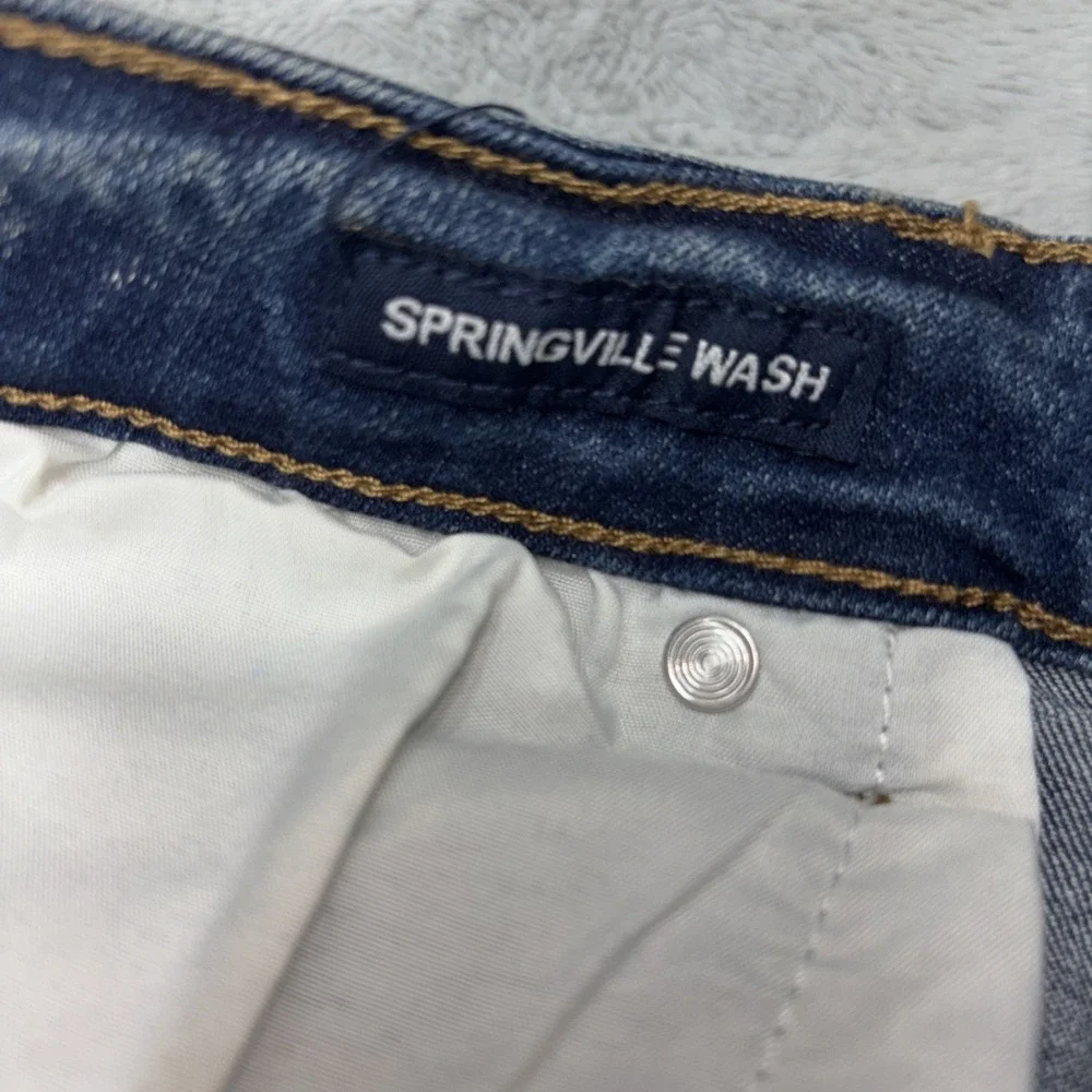 Flag And Anthem Premium Denim Jeans Slim Straight Springville Wash NWT‎  33x30
